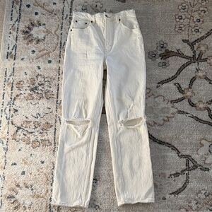 Abercrombie The 90s Straight Ultra High Rise Jeans